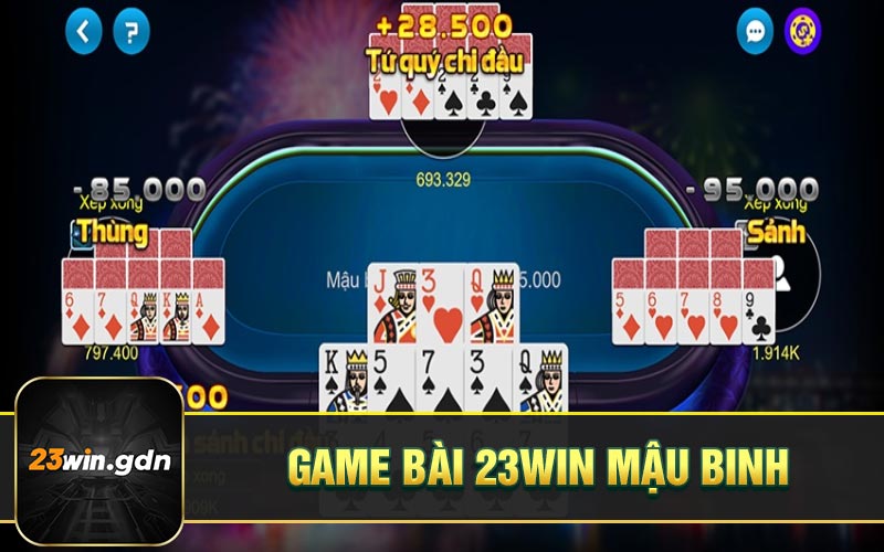 Game bài 23WIN mậu binh